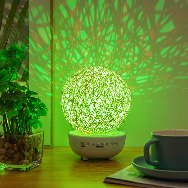 Colorful Night Light with Bluetooth Music 360 Degree Rotation
