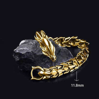 Dragon Jewelry Stainless Steel Bracelet