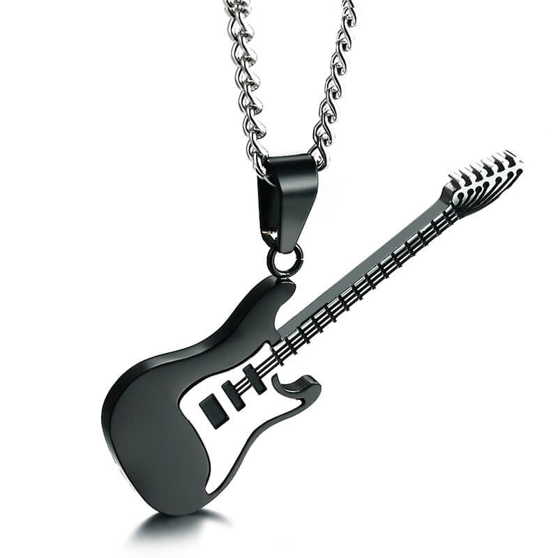 Guitar Necklace for 3 Best Friends