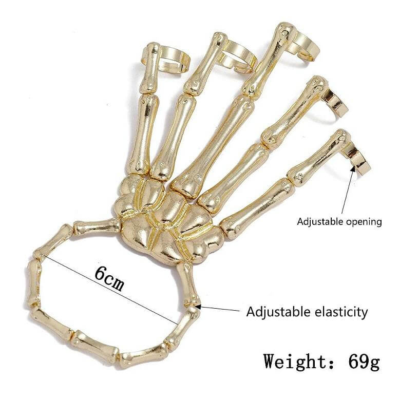 Hand Skull Skeleton Bracelet