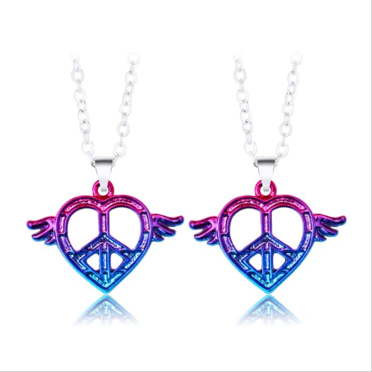 Heart and Wings Necklace