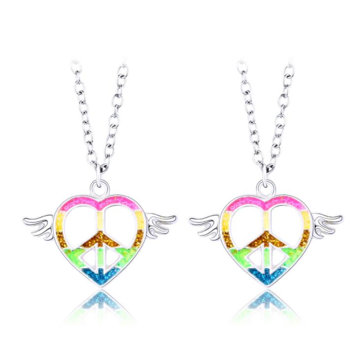 Heart with Wings Necklace