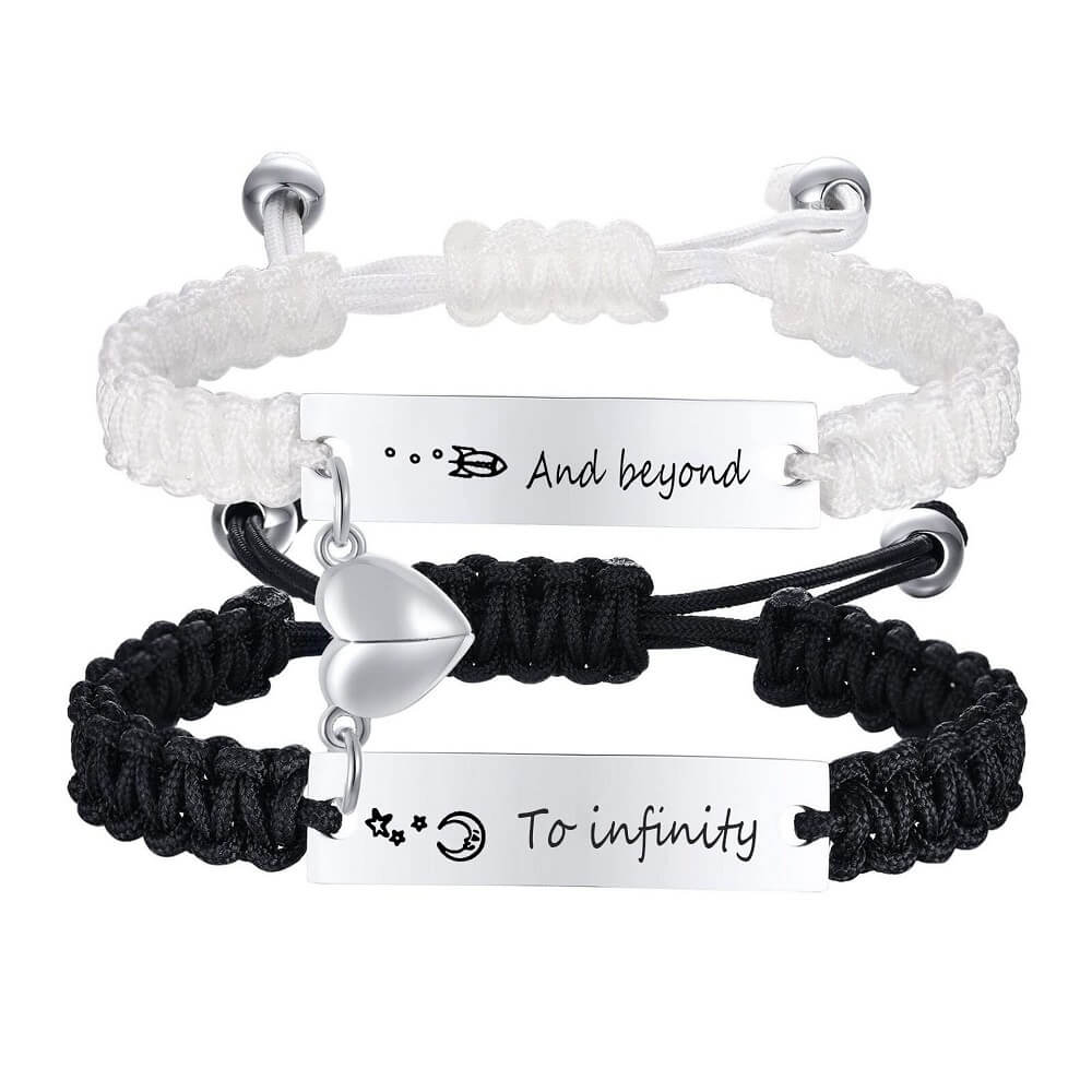 magnetic his and hers bracelets