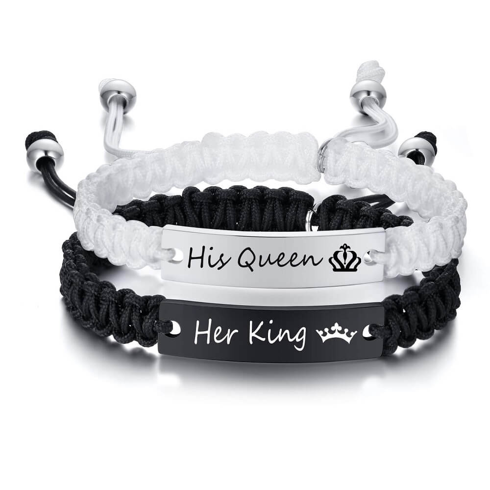 her king his queen bracelet