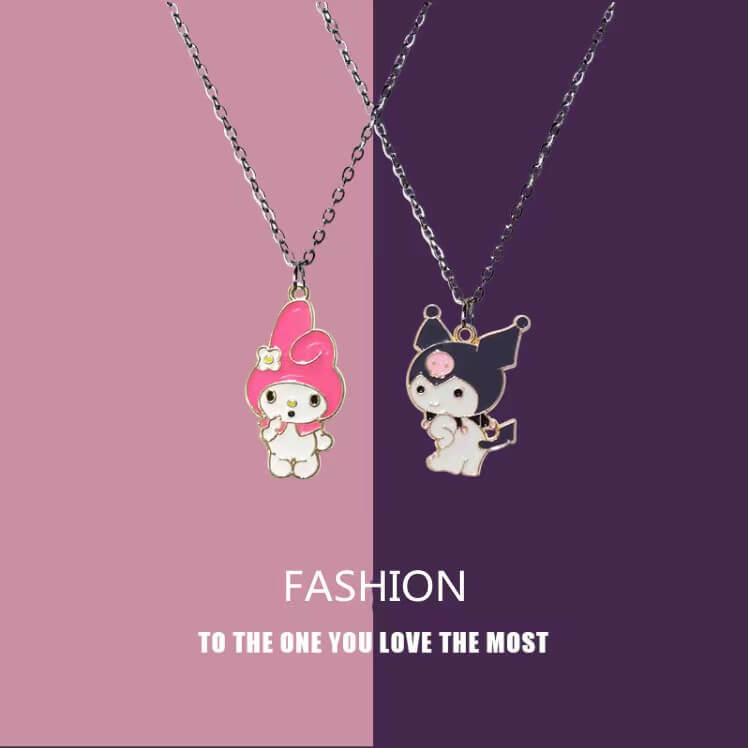 Melody and Kuromi BFF Necklace for 2