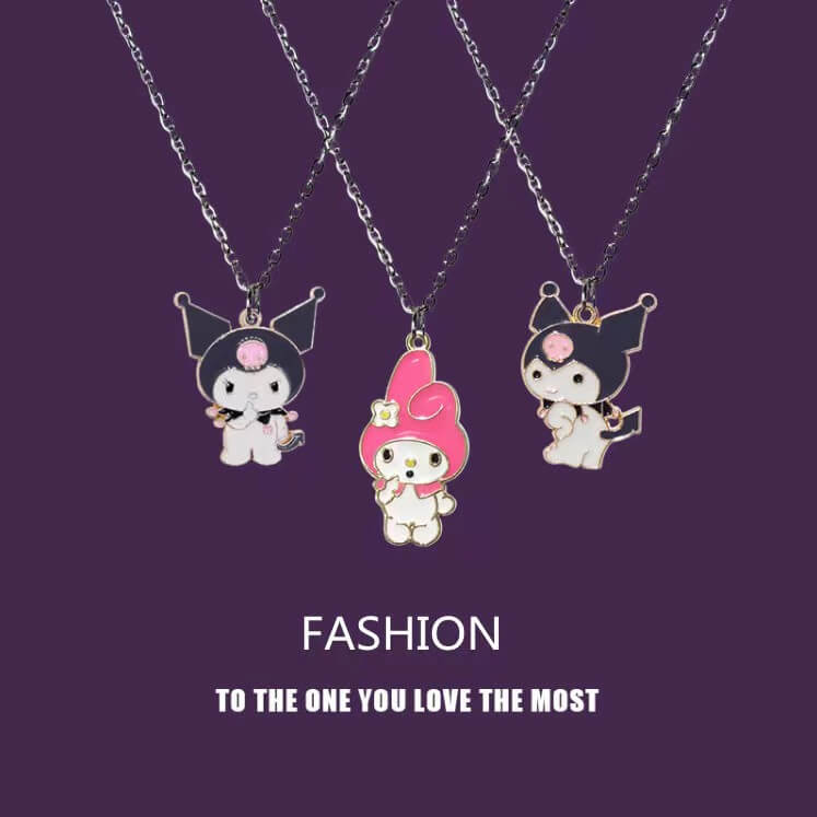 Melody and Kuromi BFF Necklaces for 3