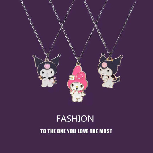 Melody and Kuromi BFF Necklaces for 3
