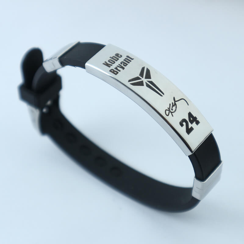 NBA Star Personalized Signature Silicone Bracelet