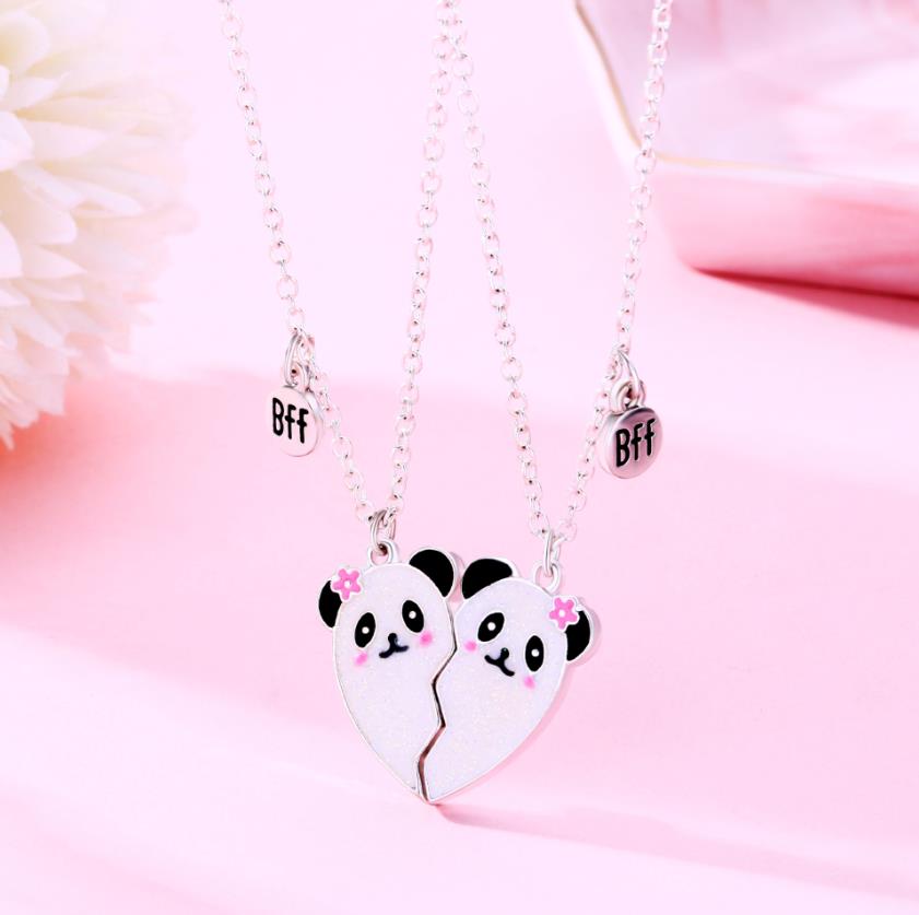 Panda Magnetic Best Friend Necklaces