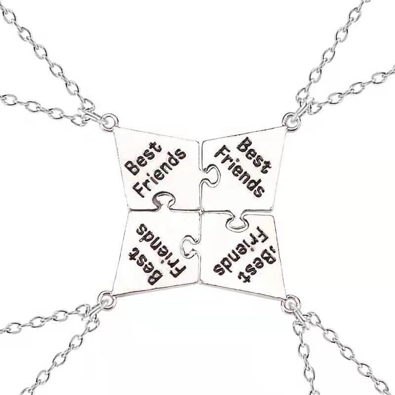 Pizza 3-8 BFF Friendship Necklaces