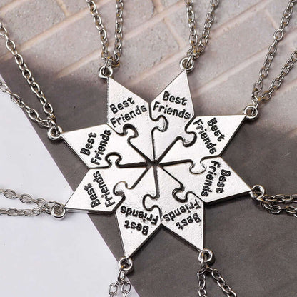 Pizza 3-8 BFF Friendship Necklaces