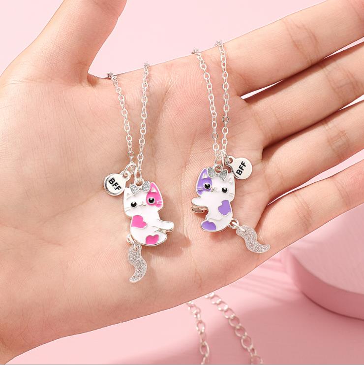 Cat Magnet BFF Necklace