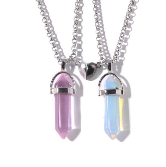 amethyst crystal necklace