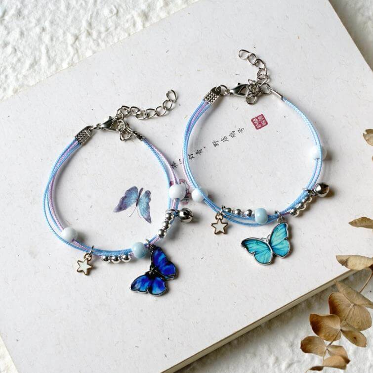 Butterfly bracelet for BFF