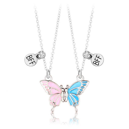 Butterfly Pendant Necklace for BFF