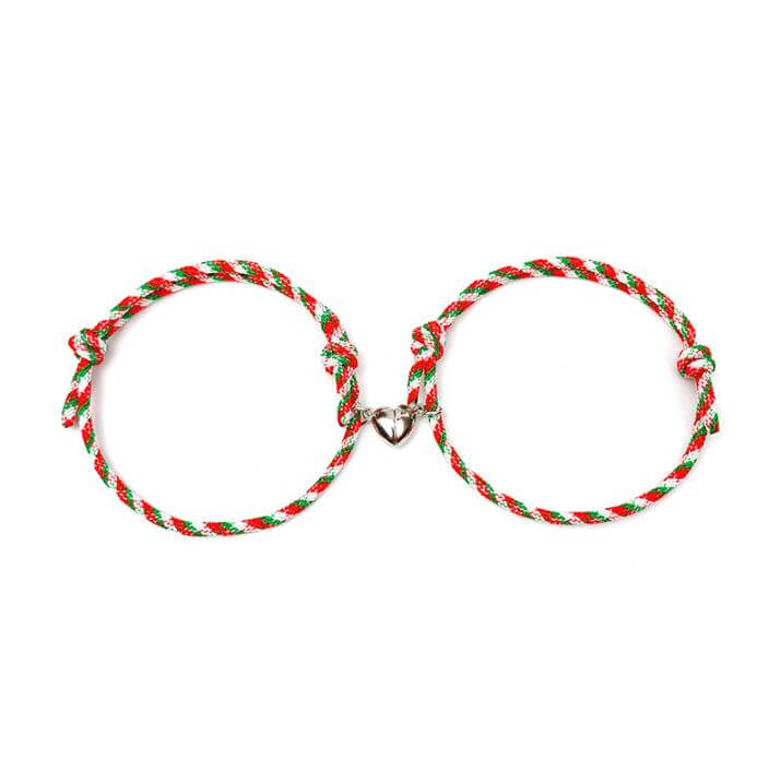 Christmas Bracelets for BFF Couple