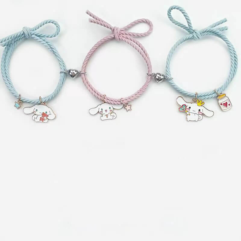 2-4 Best Friends Cute Magnetic Friendship Bracelets