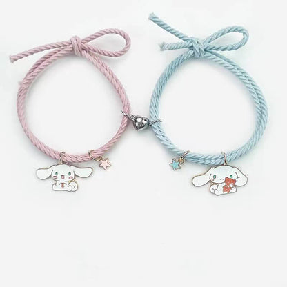 2-4 Best Friends Cute Magnetic Friendship Bracelets