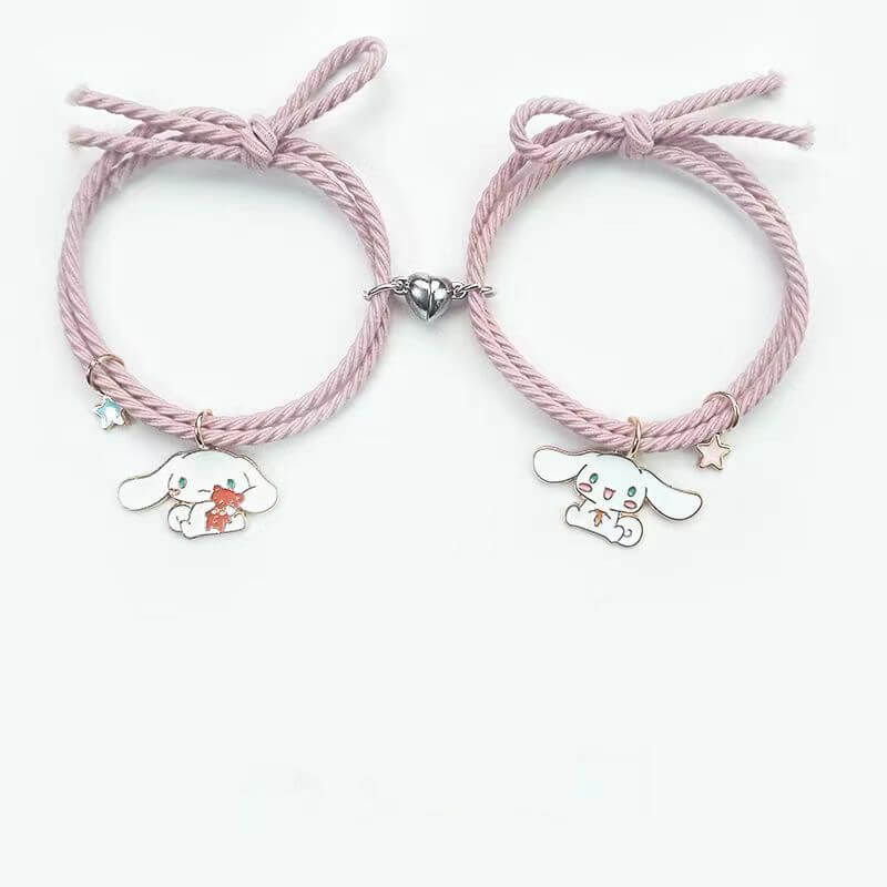 2-4 Best Friends Cute Magnetic Friendship Bracelets