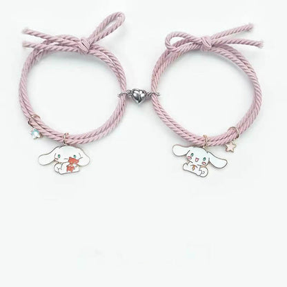 2-4 Best Friends Cute Magnetic Friendship Bracelets