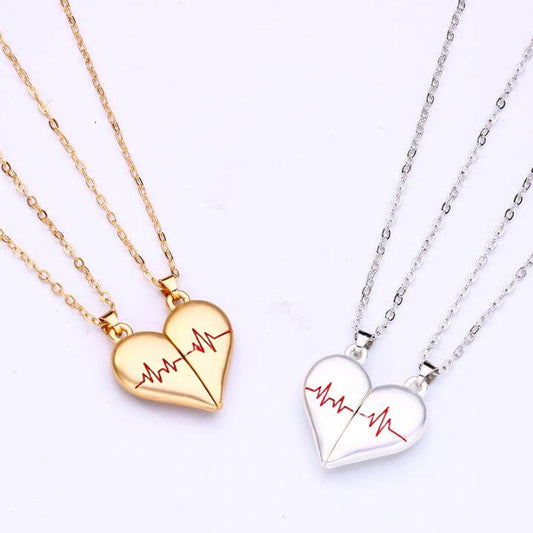 Heartbeat Necklace Magnetic