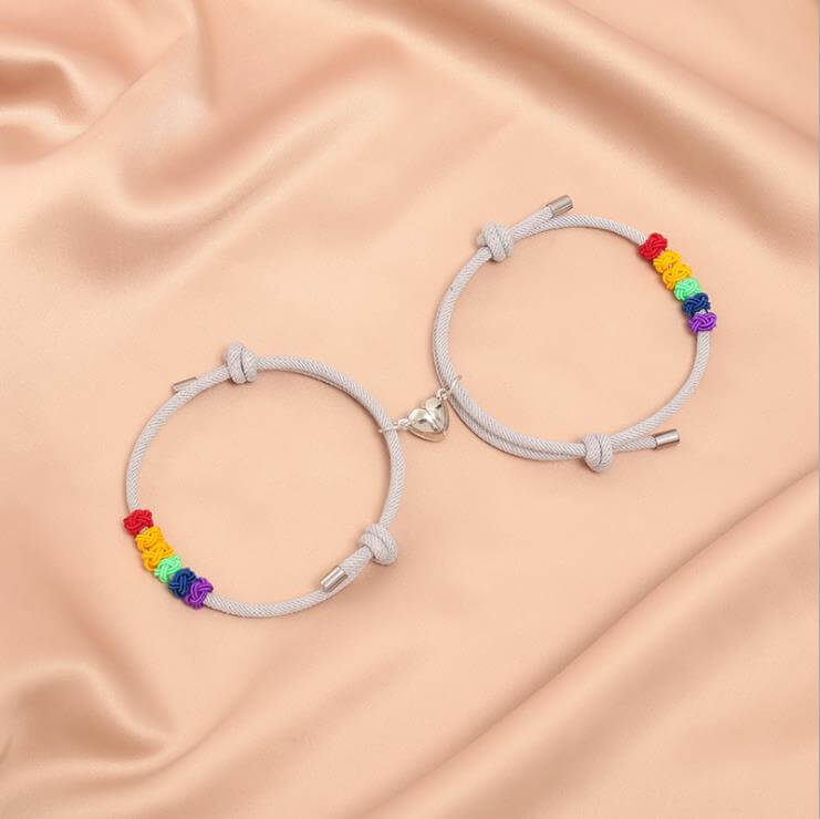 heart magnet friendship bracelets