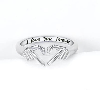 "I Love You Forever" Ring for My Girl