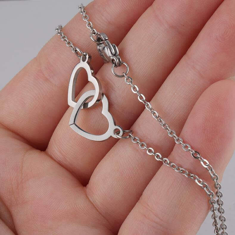 Interlocking Heart necklace