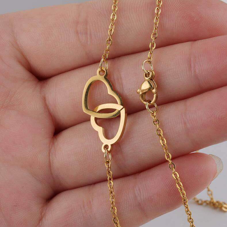 Interlocking Heart necklace