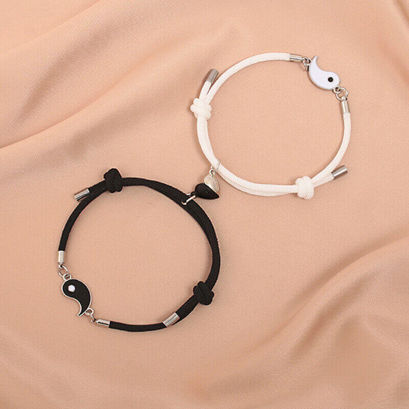 Magnetic Yin and Yang Bracelet