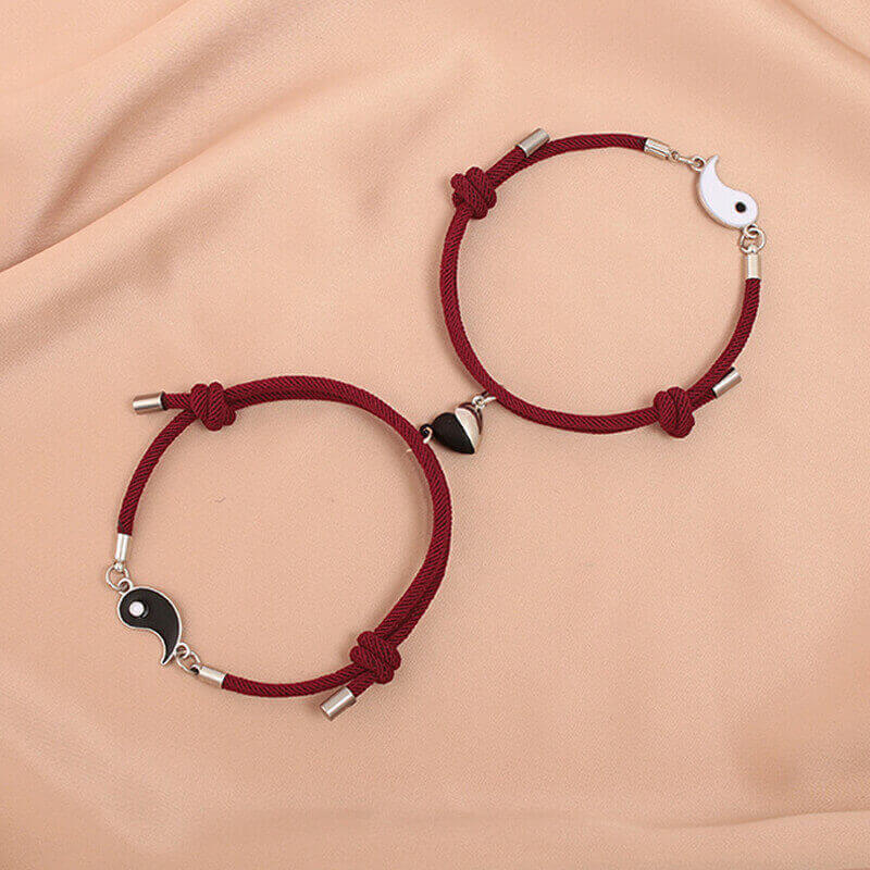 Magnetic Yin and Yang Bracelet