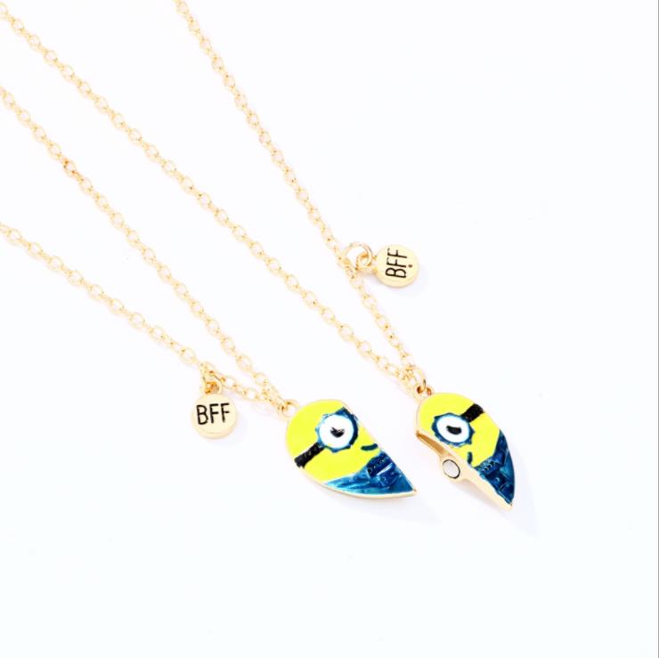 minion bff necklace