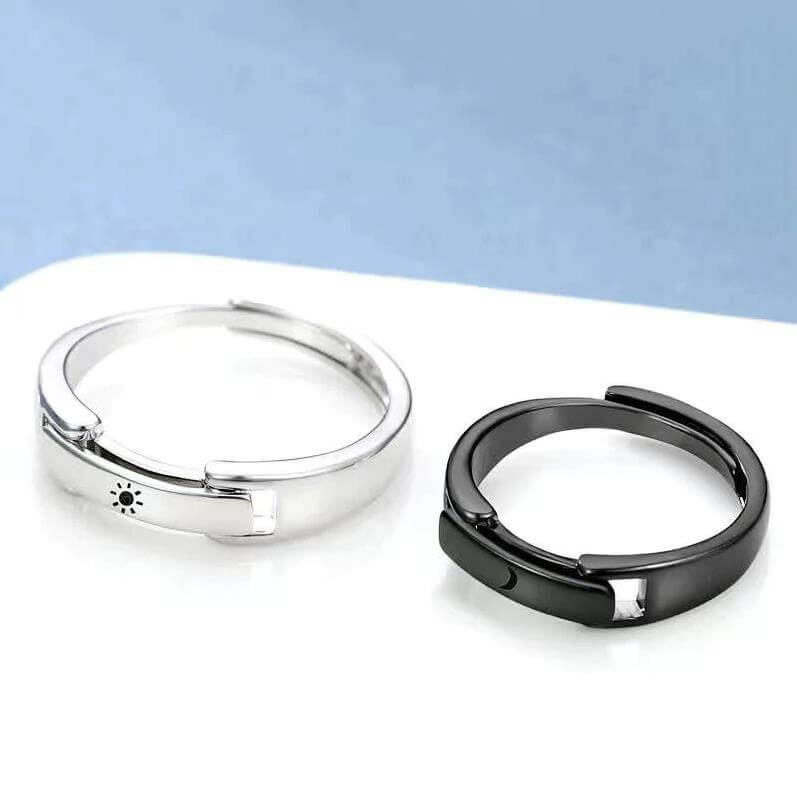 Name Engraved Rings for Couples