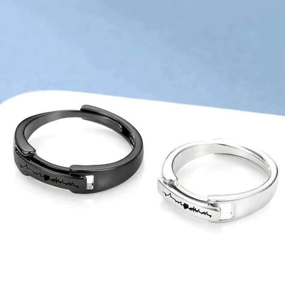 Name Engraved Rings for Couples