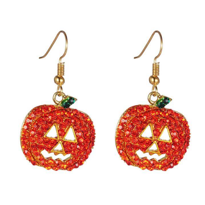 Pumpkin Earrings