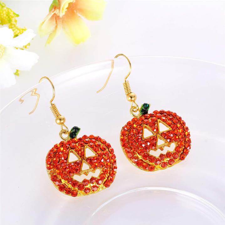 Pumpkin Earrings