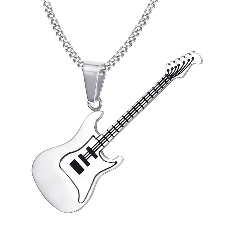 Guitar Necklace for 3 Best Friends